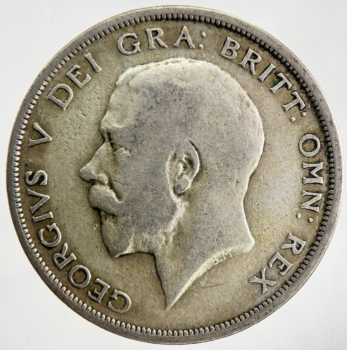 1920 George V Half - Crown Silver Coin | Fine Collectable Grade