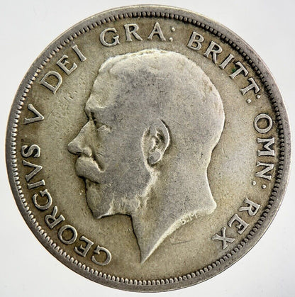 1920 George V Half - Crown Silver Coin | Fine Collectable Grade