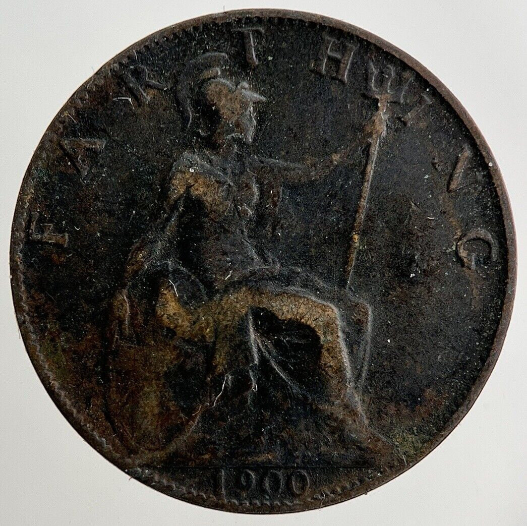 1900 Victoria Farthing Coin | Collectable Grade