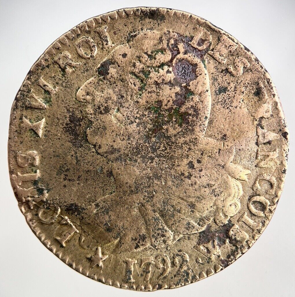 1792 France 2 Sols Coin | Fine Collectable Grade