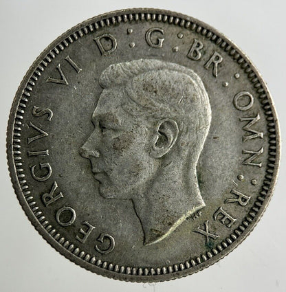 1938 George VI Shilling Silver Coin | Fine Collectable Grade