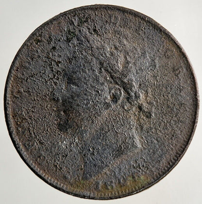1826 George IV Farthing Coin | Fair Grade