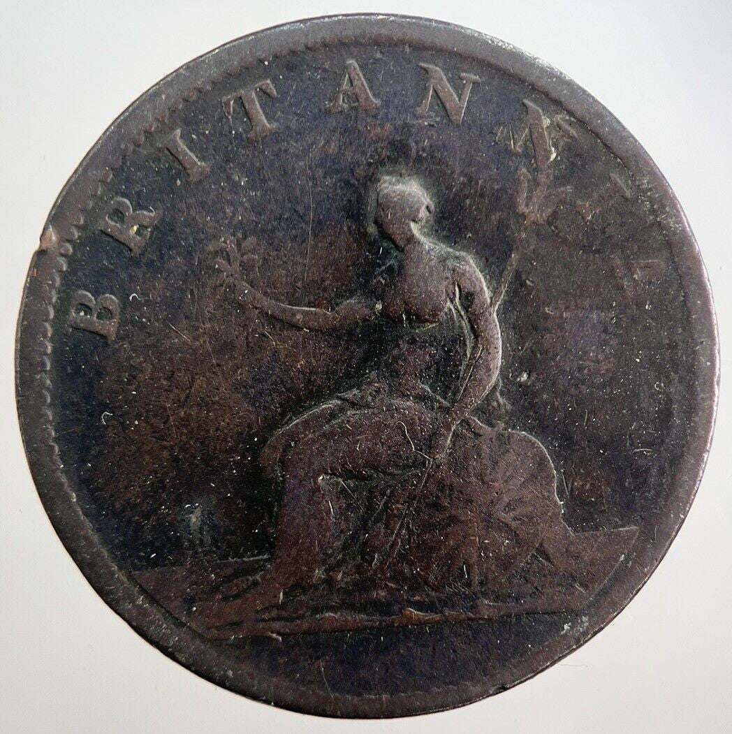 1807 George III 3rd Half - Penny Coin | Collectable Grade | a4187