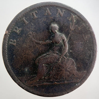 1807 George III 3rd Half - Penny Coin | Collectable Grade | a4187