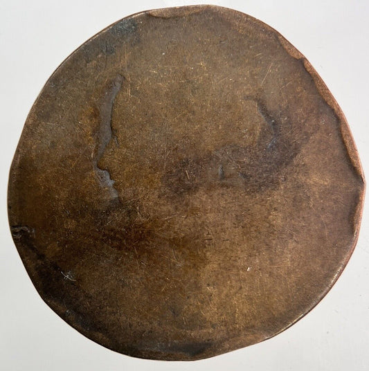 British Victoria Half - Penny Coin | Worn Grade
