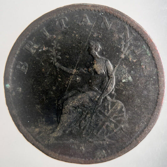 1807 George III 3rd Half - Penny Coin | Collectable Grade | a4389
