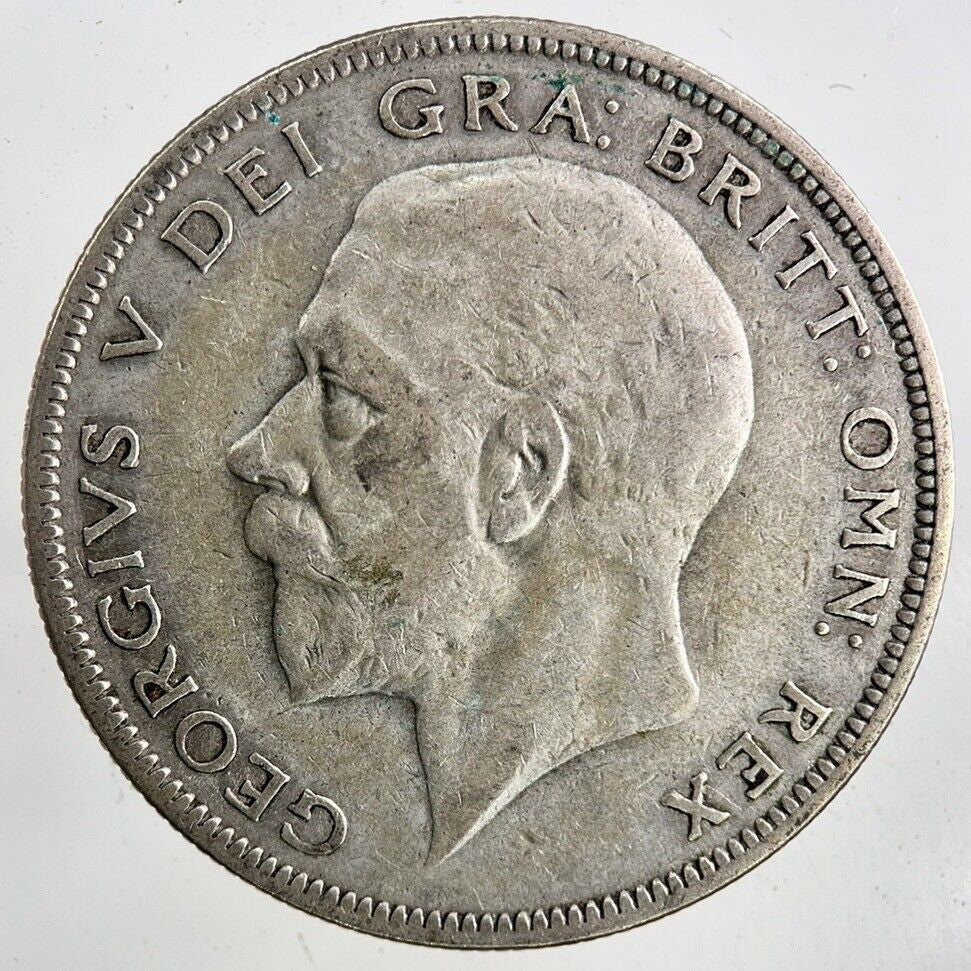 1928 George V Half - Crown Silver Coin | Fine Collectable Grade