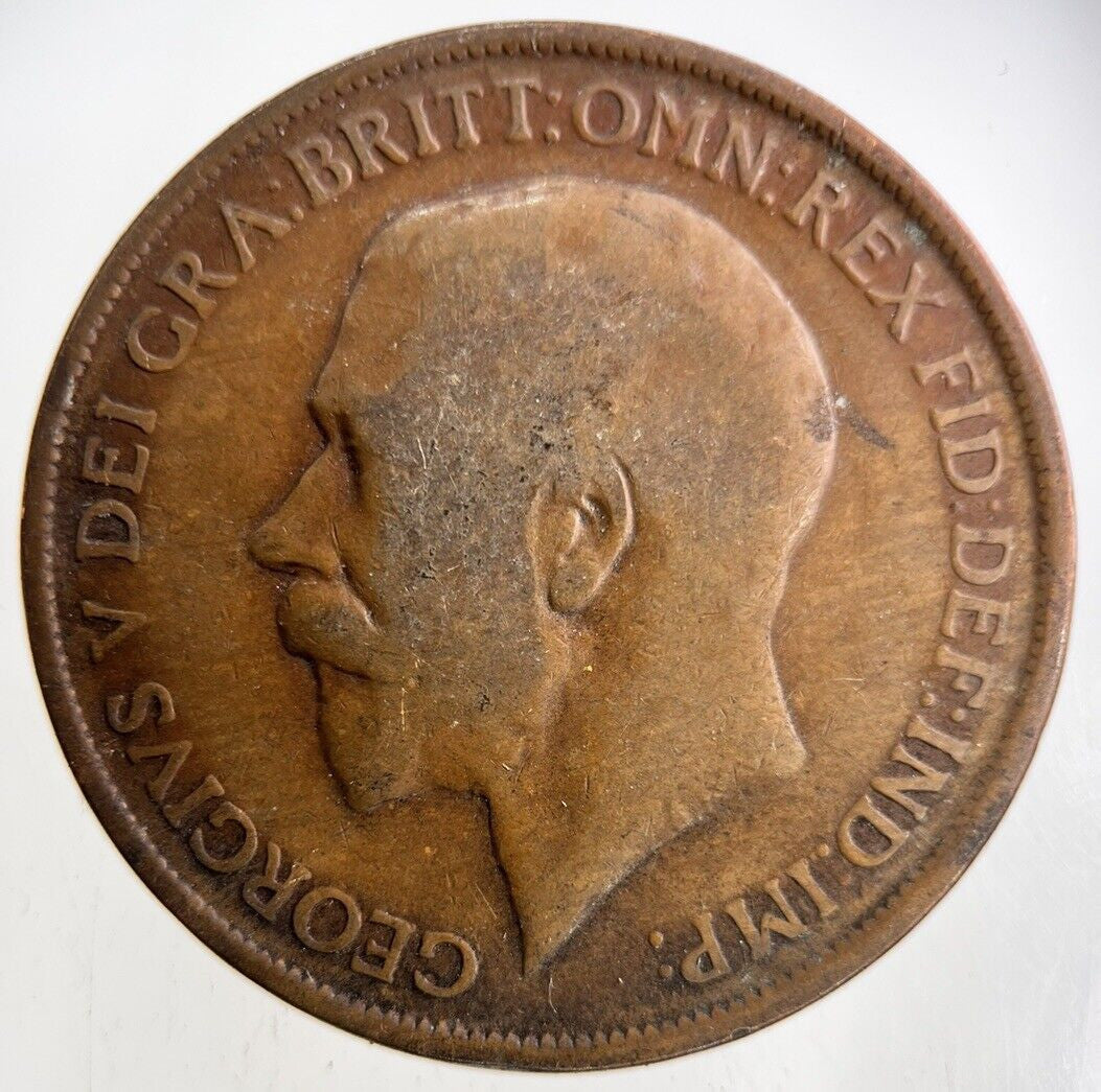 1917 George V One Penny Coin | Collectable Grade