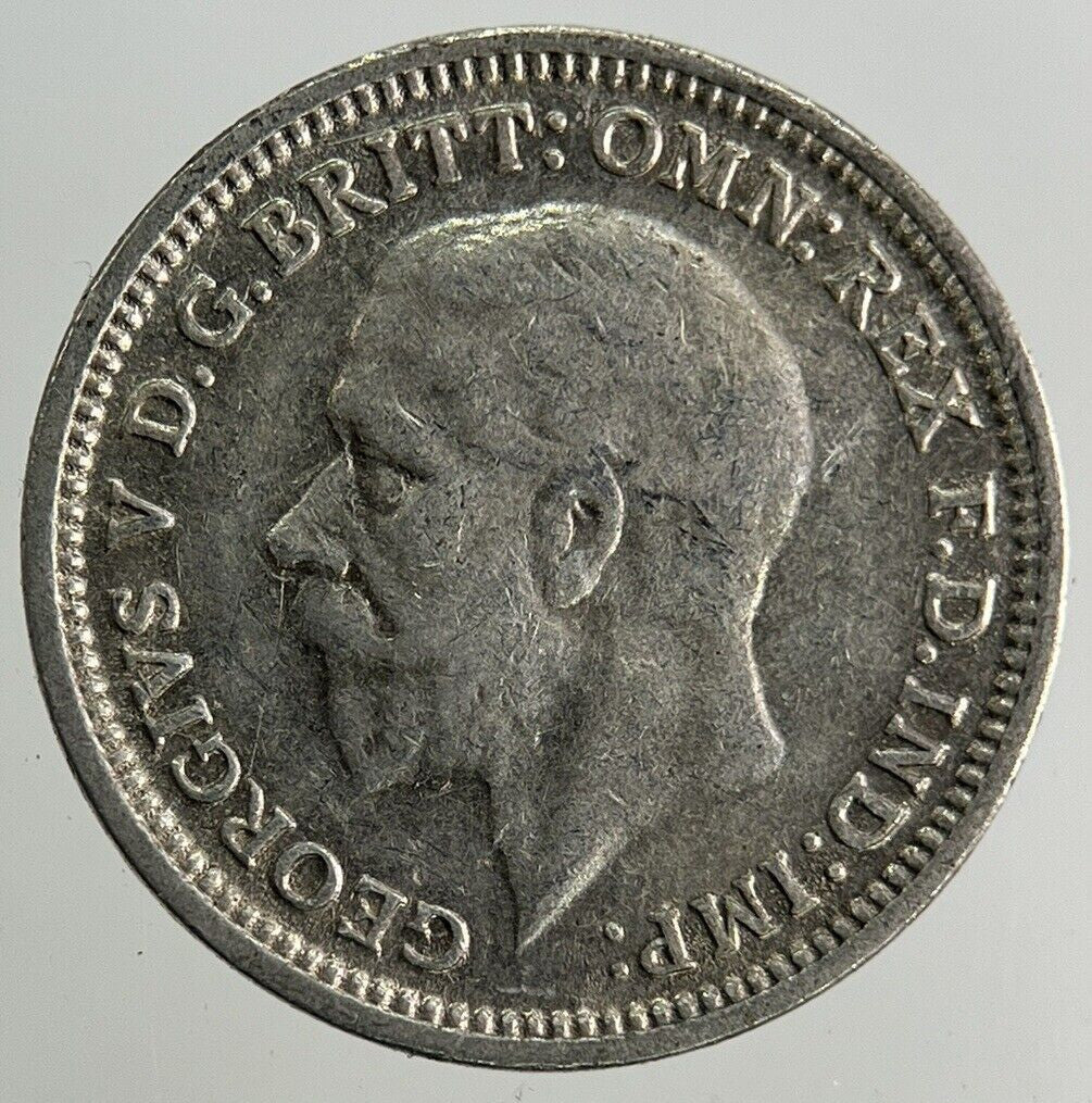 1934 George V Threepence Silver Coin | Collectable Grade