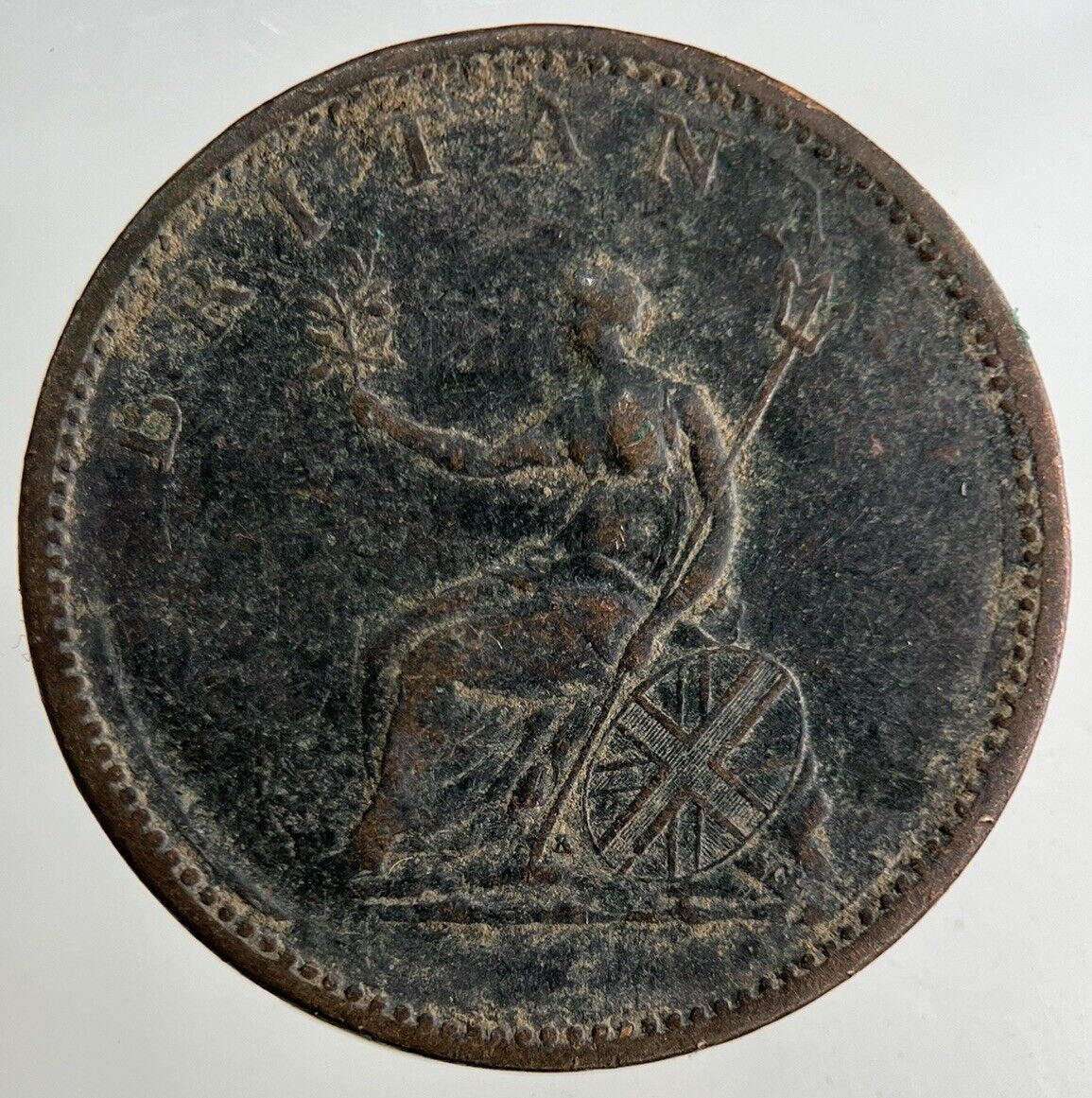 1806 George III 3rd Half-Penny Coin | Fine Collectable Grade