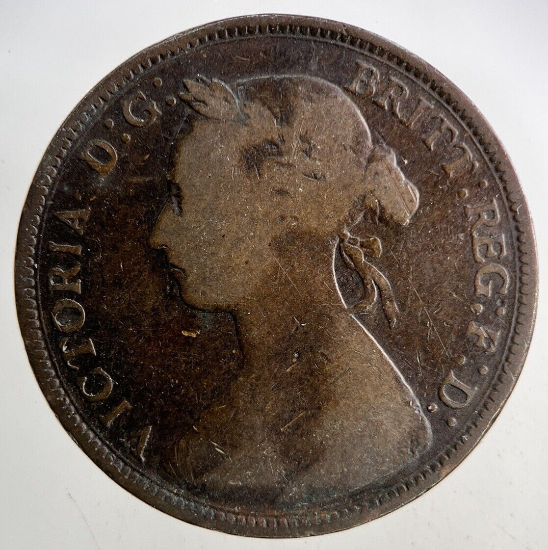 1882 - H Victoria Half - Penny Coin | Collectable Grade