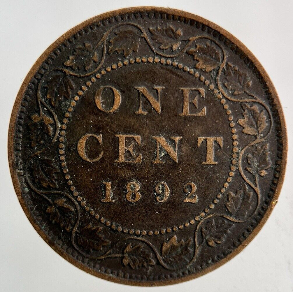 1892 Canada One Cent Coin | Fine Collectable Grade