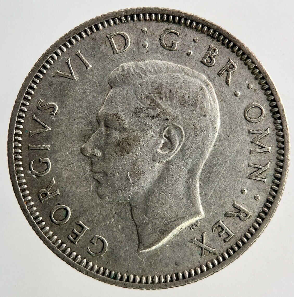 1946 George VI Shilling Silver Coin | Very High Grade
