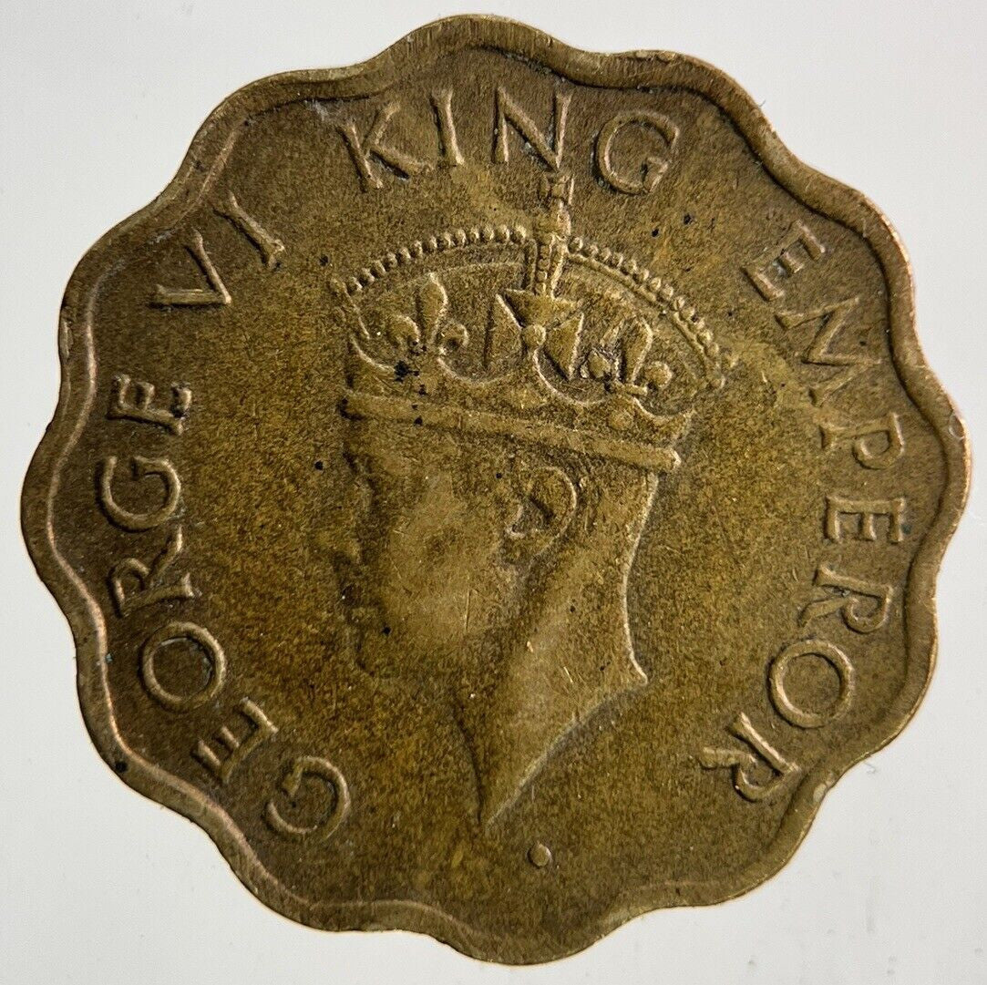1944 India 1 One Anna Coin | Very High Grade