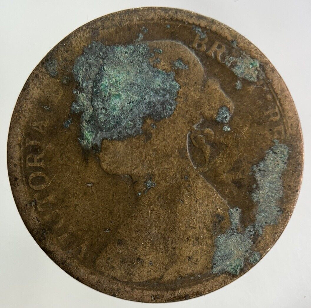 1888 Victoria Half-Penny Coin | Collectable Grade