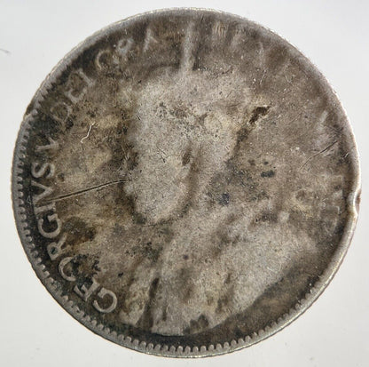 1920 Canada 25 Cents Silver Coin | Collectable Grade