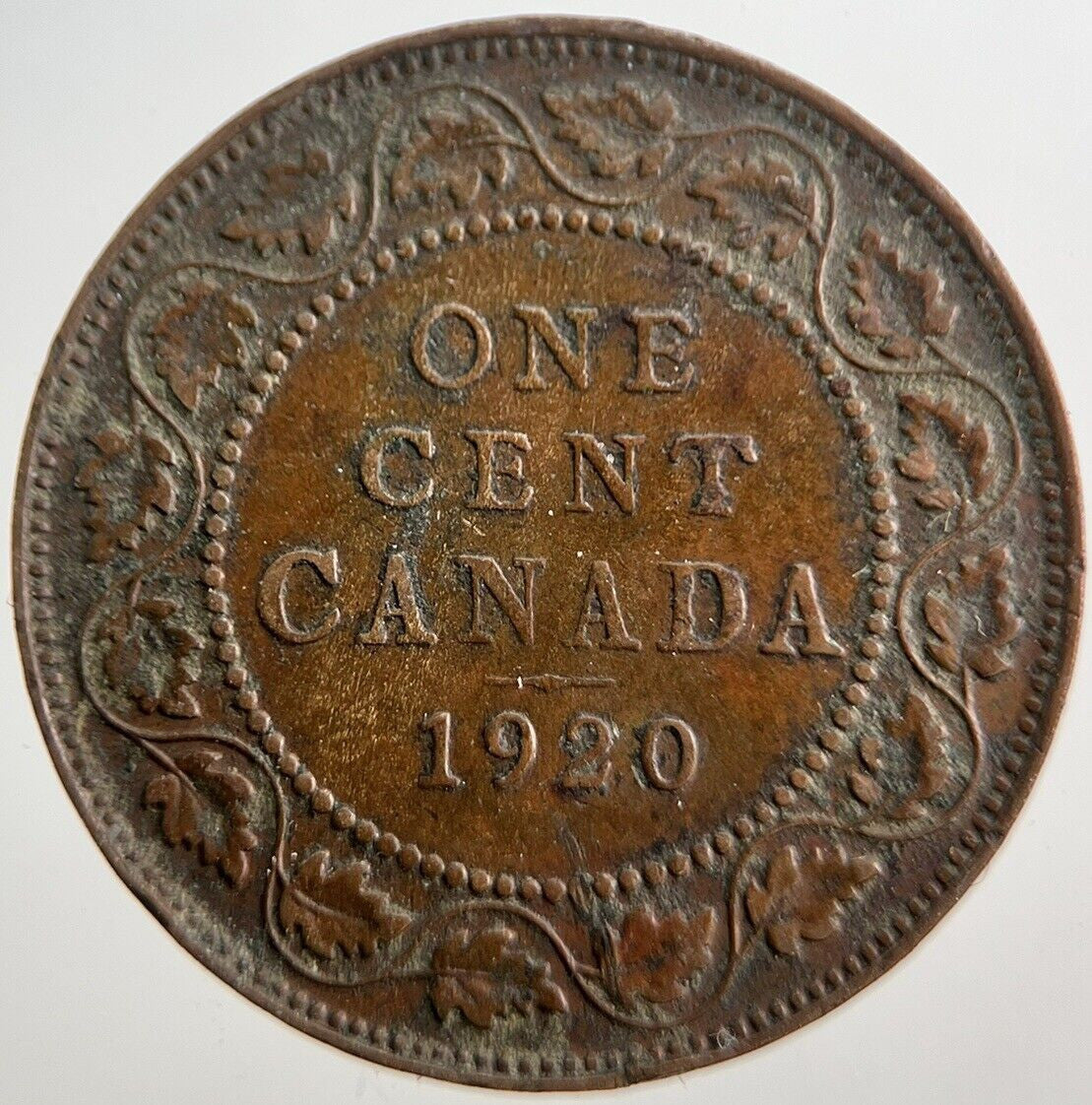 1920 Canada One Cent Coin | Fine Collectable Grade | a7260