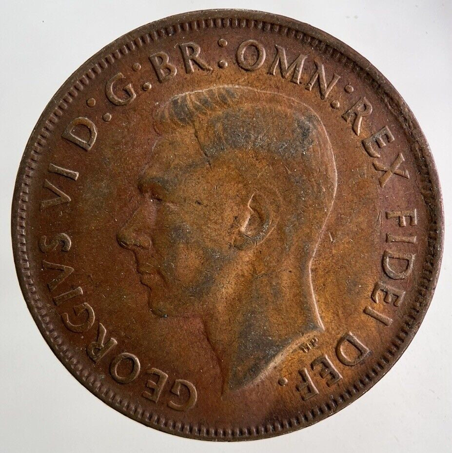 1950 Australia One Penny Coin | Fine Collectable Grade