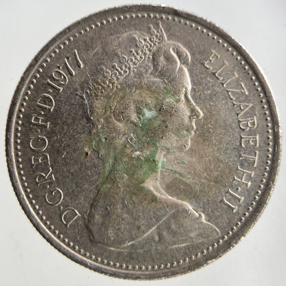 1977 Elizabeth II 2nd 5p Five - Pence Coin | Fine Collectable Grade