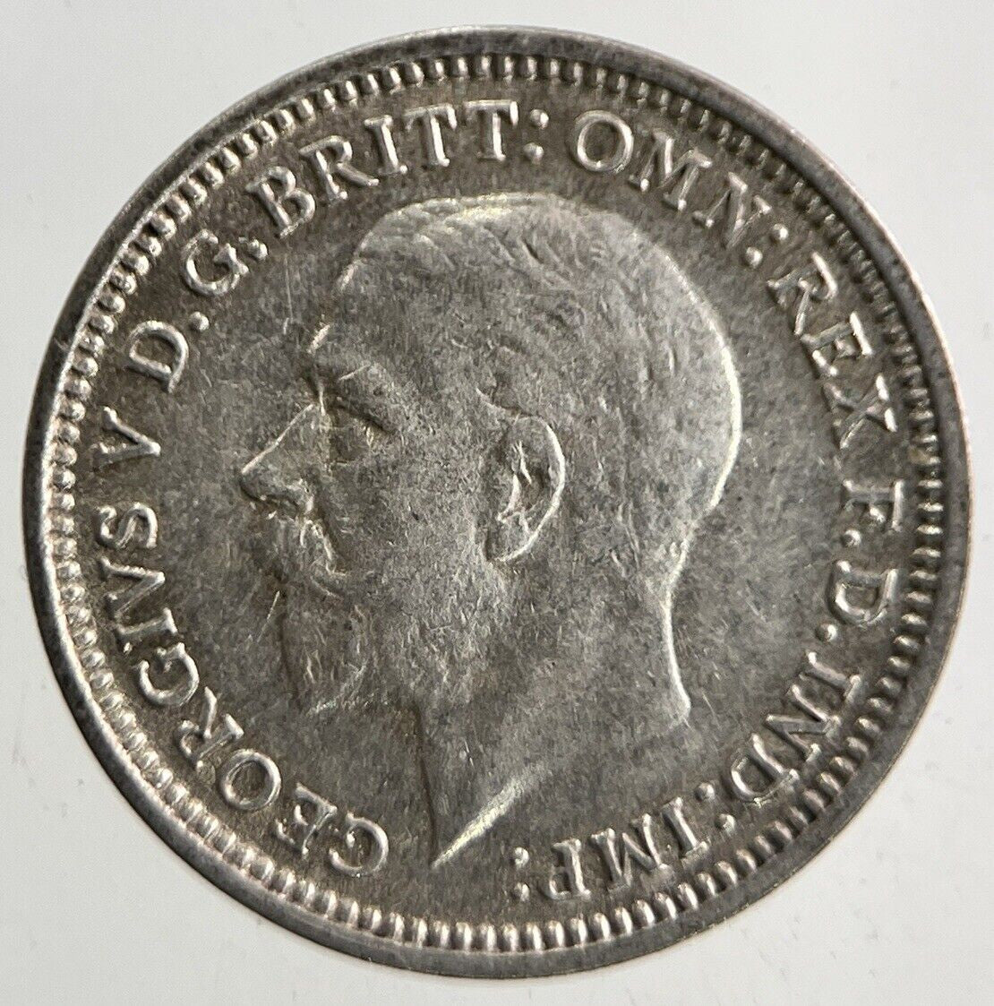 1934 George V Threepence Silver Coin | Very High Grade