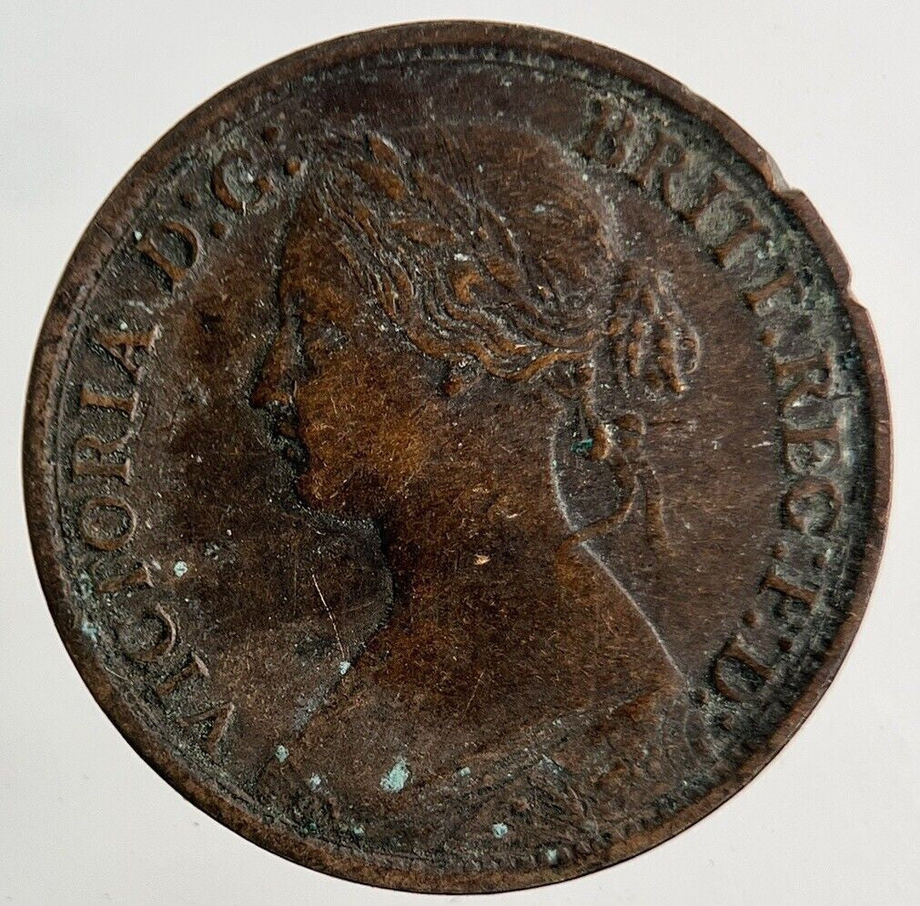 1865 Victoria Farthing Coin | Fine Collectable Grade | a5262