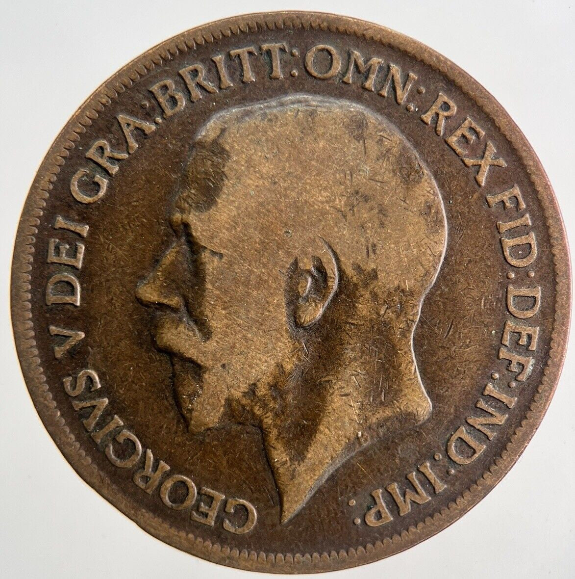 1919 - H George V One Penny Coin | Collectable Grade