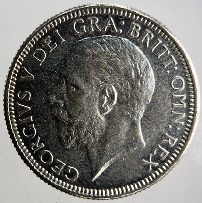 1926 George V Shilling Silver Coin | Very High Grade | a4185