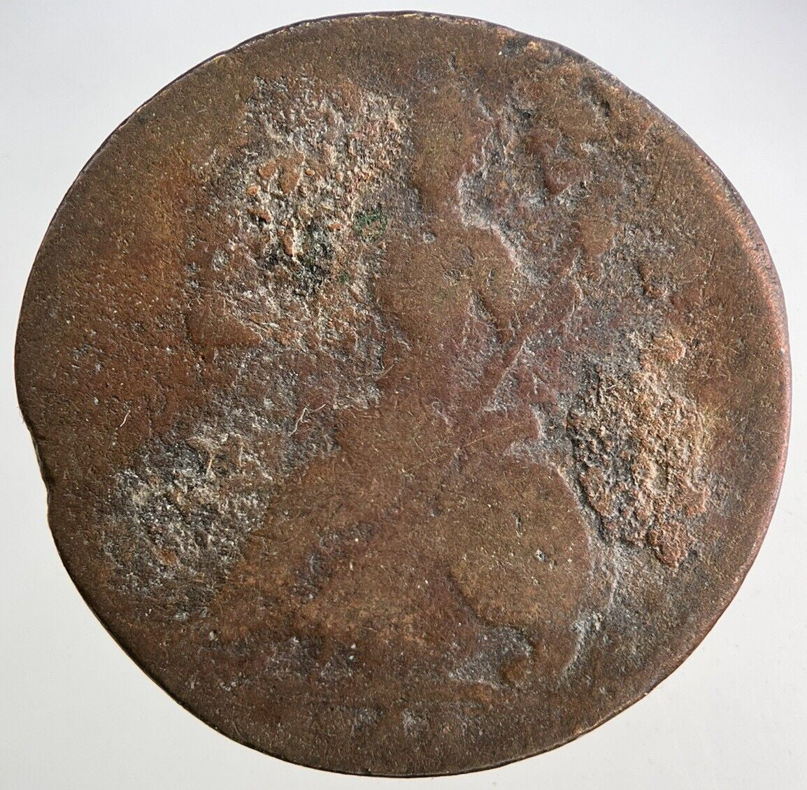 1748 George II 2nd Half-Penny Coin | Collectable Grade