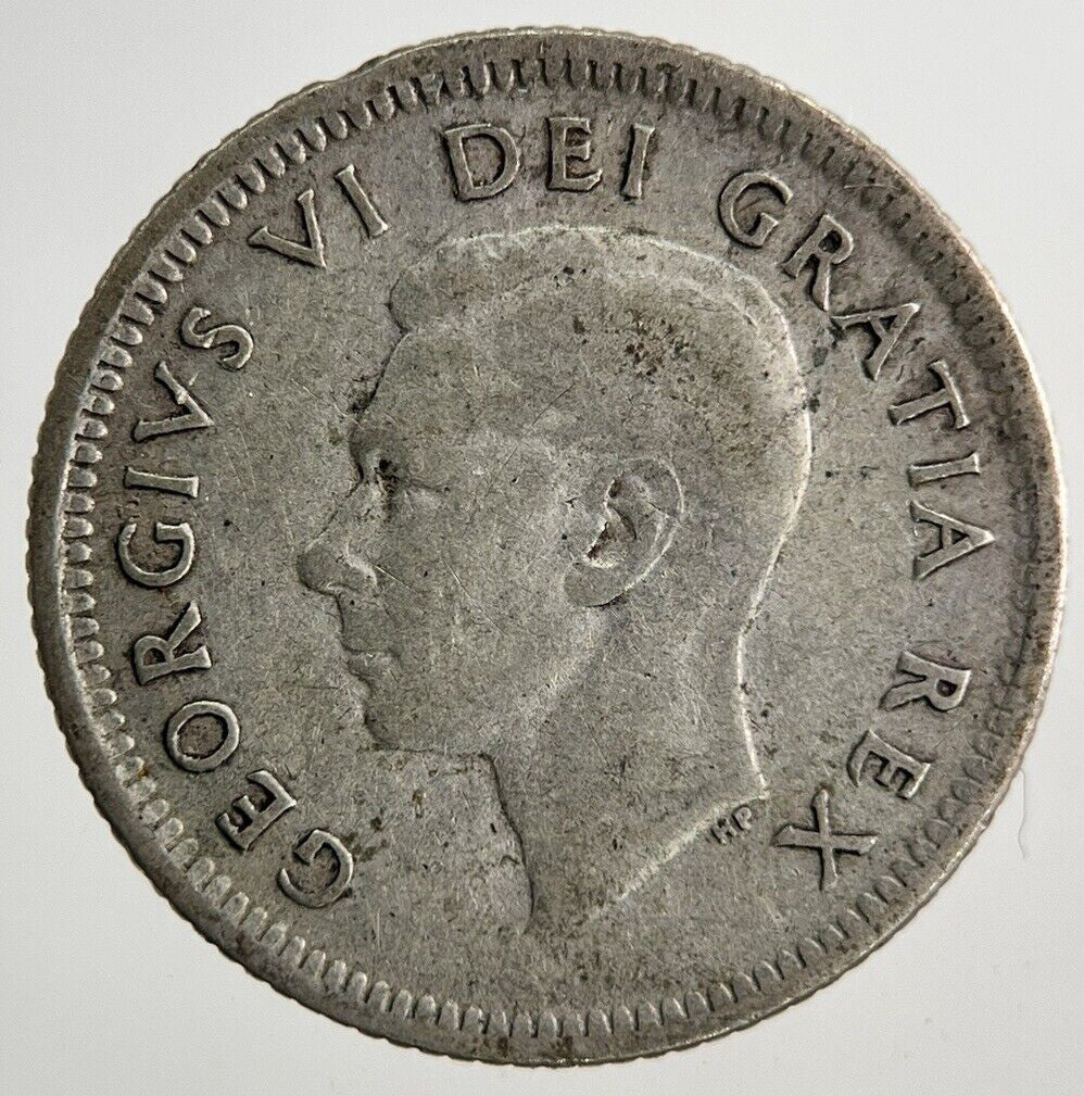 1952 Canada 10 Cents Silver Coin | Collectable Grade
