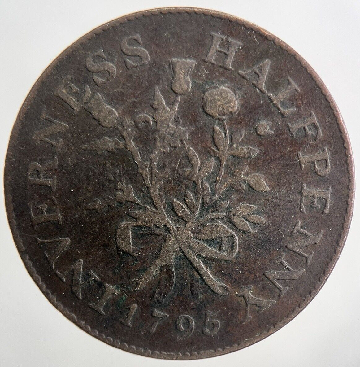 1795 Inverness Half-Penny Token | Collectable Grade