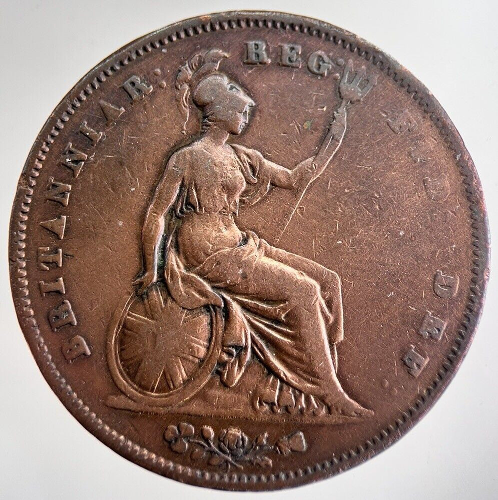 1855 Victoria One Penny Coin | Fine Collectable Grade | a8591