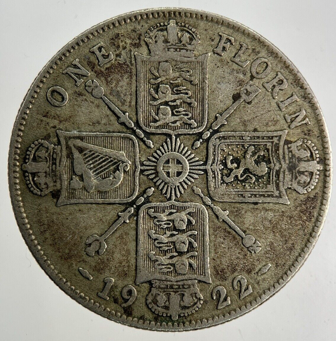 1922 George V Florin Silver Coin | Collectable Grade