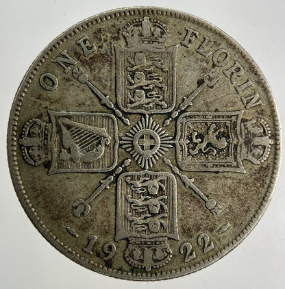 1922 George V Florin Silver Coin | Collectable Grade