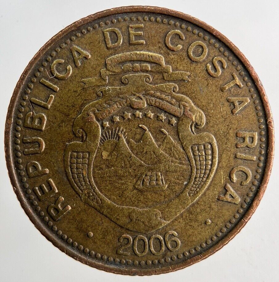 2006 Costa Rica 100 Colones Coin | Fine Collectable Grade