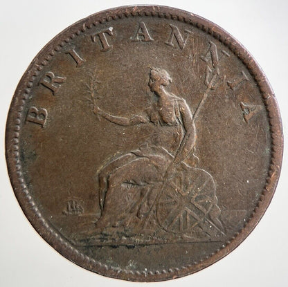 1807 George 3rd III Half - Penny Coin | Fine Collectable Grade | a2156