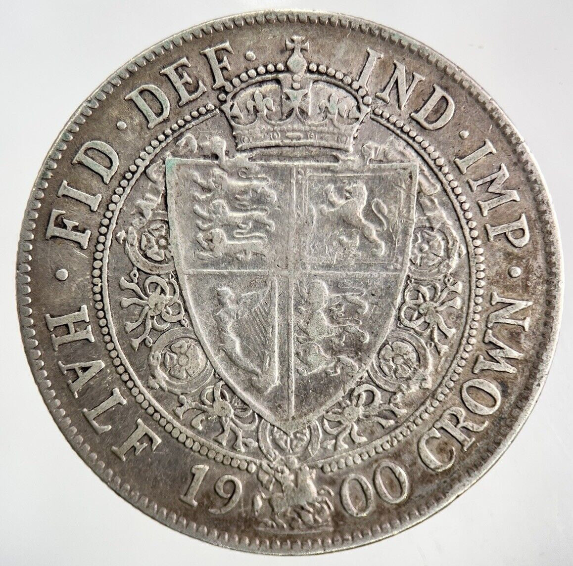 1900 Victoria Half-Crown Silver Coin | Fine Collectable Grade