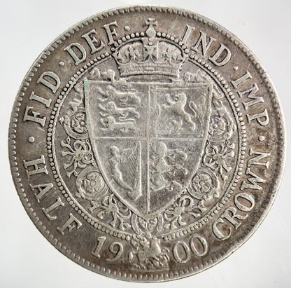 1900 Victoria Half-Crown Silver Coin | Fine Collectable Grade