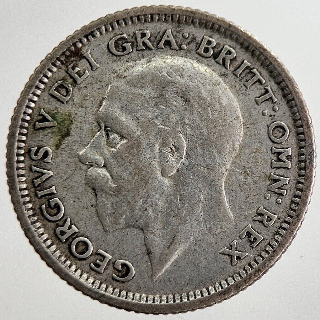 1926 George V Sixpence Silver Coin | Fine Collectable Grade | a8557
