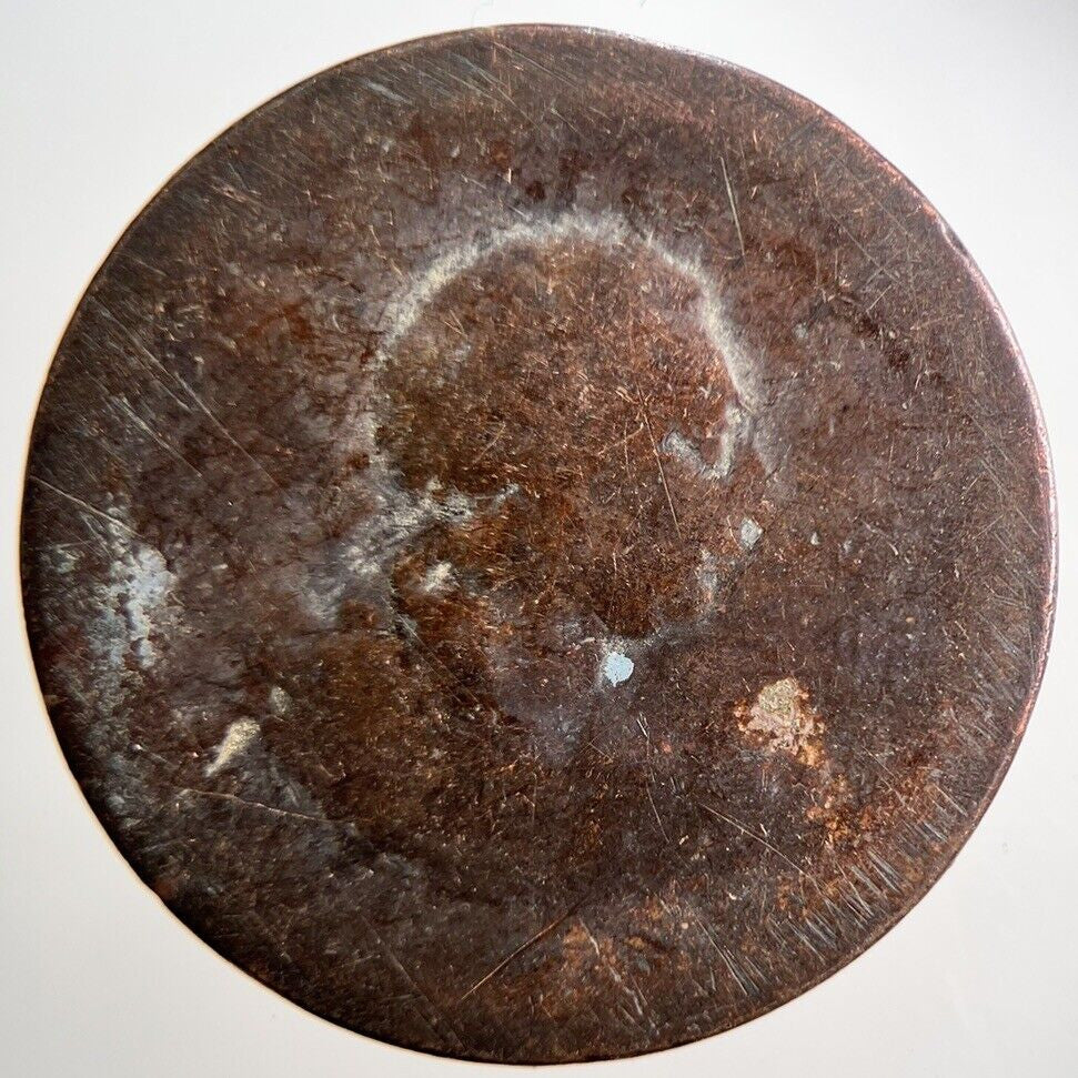 1799 George III Half - Penny Coin | Fair Grade | a3695