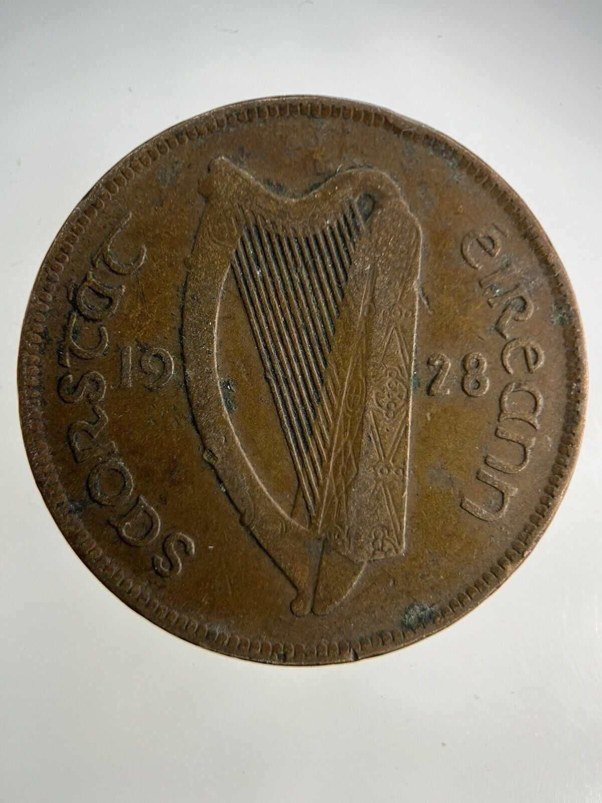 1928 Irish One Penny Coin | Collectable Grade