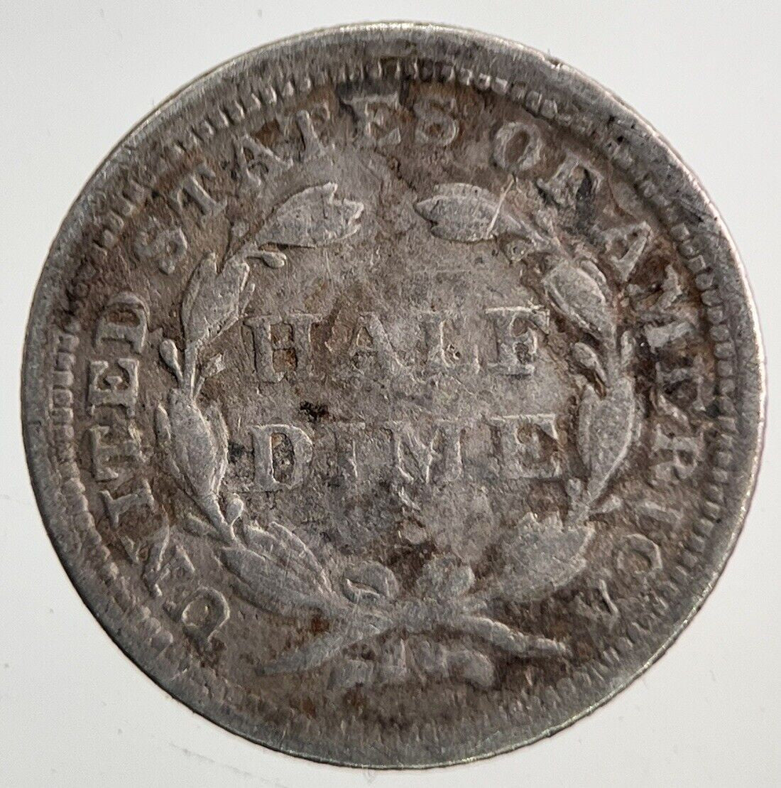 1855 US USA Liberty Seated Half Dime Silver Coin | Collectable Grade