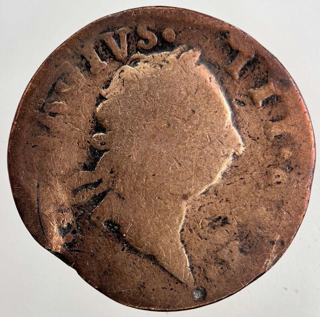 1769 Irish Half - Penny Coin | Collectable Grade