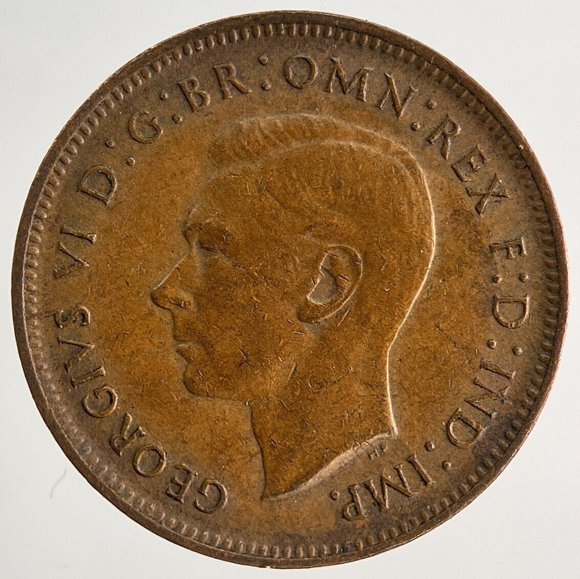 1942 George VI Wren Farthing Coin | Fine Collectable Grade