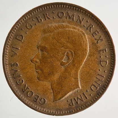 1942 George VI Wren Farthing Coin | Fine Collectable Grade