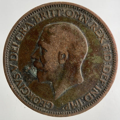 1932 George V Half - Penny Coin | Collectable Grade