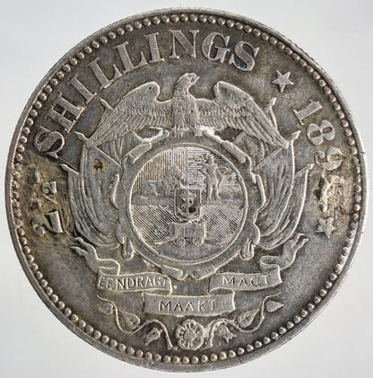 1896 South Africa Half - Crown Silver Coin | Collectable Grade | a1910