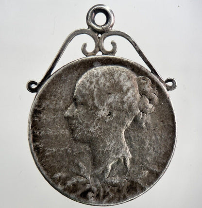 1837 Victoria Diamond Jubilee Silver 25mm Medal Coin | Collectable Grade | a6063