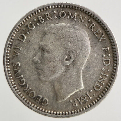1943 Australia Threepence Silver Coin | Fine Collectable Grade