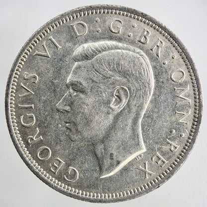 1940 George VI Half-Crown Silver Coin | Very High Grade