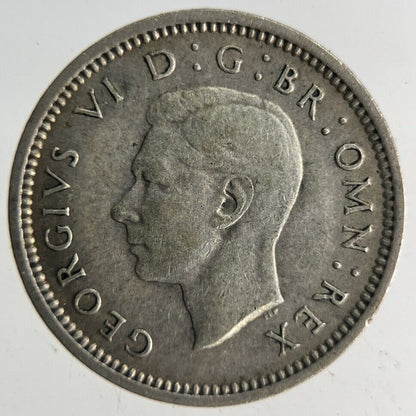 1938 George VI Threepence Silver Coin | Fine Collectable Grade